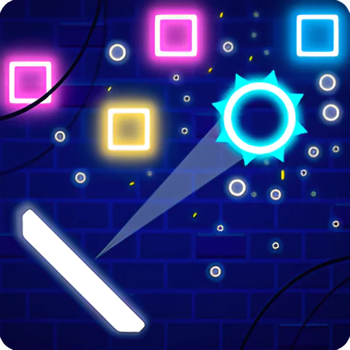 Neon Bricks Classic Arcade Challenge